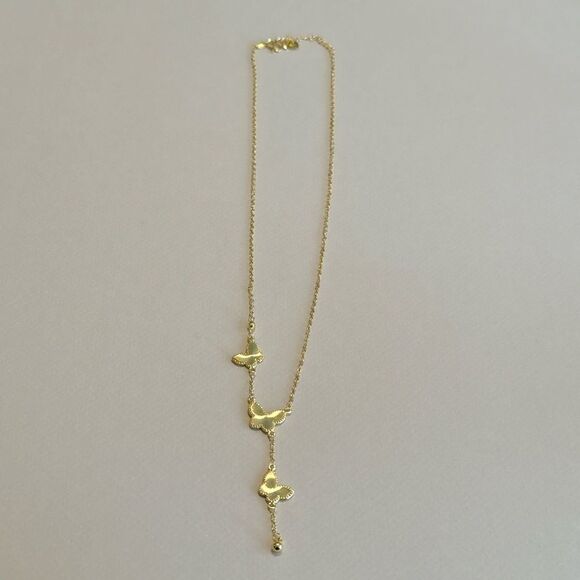 Butterfly necklace #1372 - Picture 1 of 3